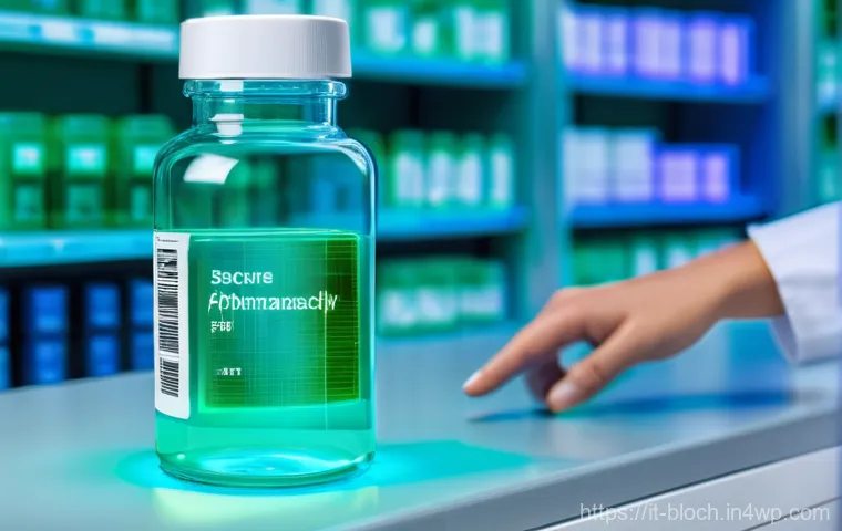 블록체인과 의료 데이터 관리의 혁신 - **Prompt 1: The Transition to Blockchain Healthcare**
    A visually striking split image depicting ...